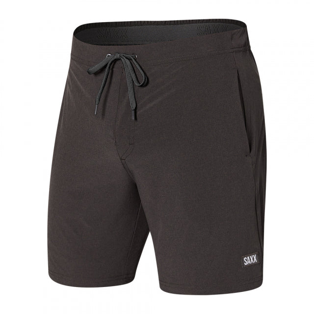 Saxx Underwear Co. M Sport 2 Life 2n1 Short 7&quot; FBH Faded Black Heather