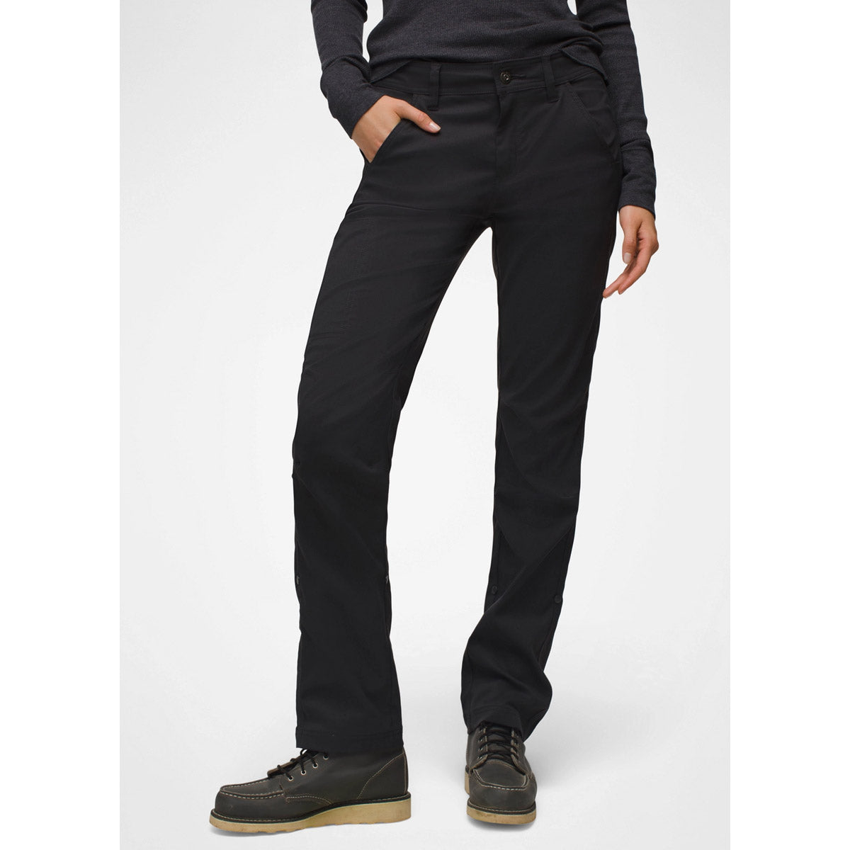 Prana W Stretch Zion Mid Rise Pant - Reg Shadow