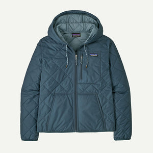 Women's Diamond Quilted Bomber Hoody