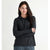 Free Fly Apparel Women's Bamboo Flex Hoodie 305 Heather Black