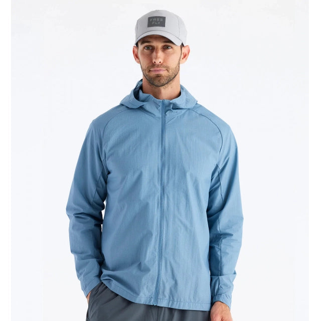 Free Fly Apparel M Headwind Jacket 400 Blue Fog