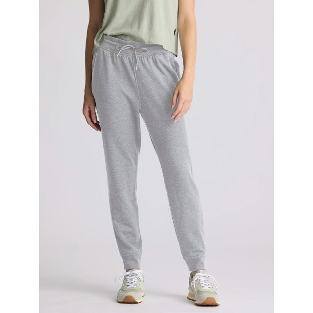 Free Fly Apparel Womens Bamboo Lightweight Fleece Jogger 326 Light Heather Grey