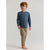 Free Fly Apparel T Bamboo Shade LS 447 Slate Blue