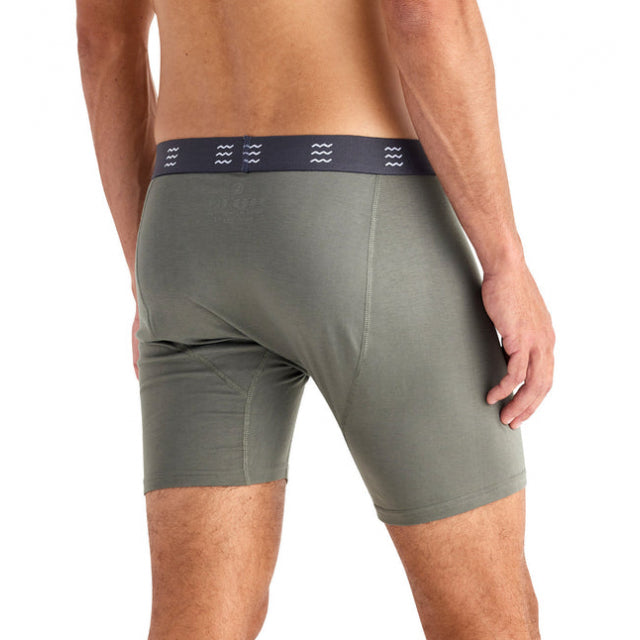 Free Fly Apparel Mens Bamboo Motion Boxer Brief 513 Fatigue