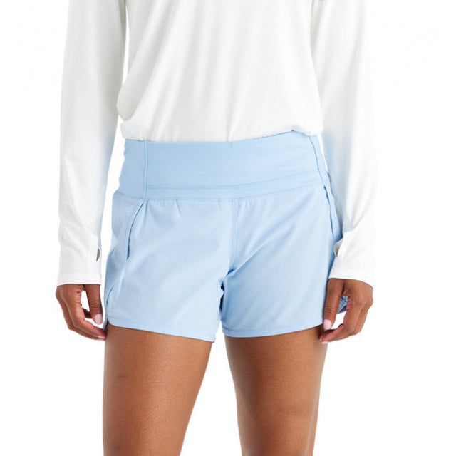 Free Fly Apparel Women's Bamboo-Lined Breeze Short Clear ky / S