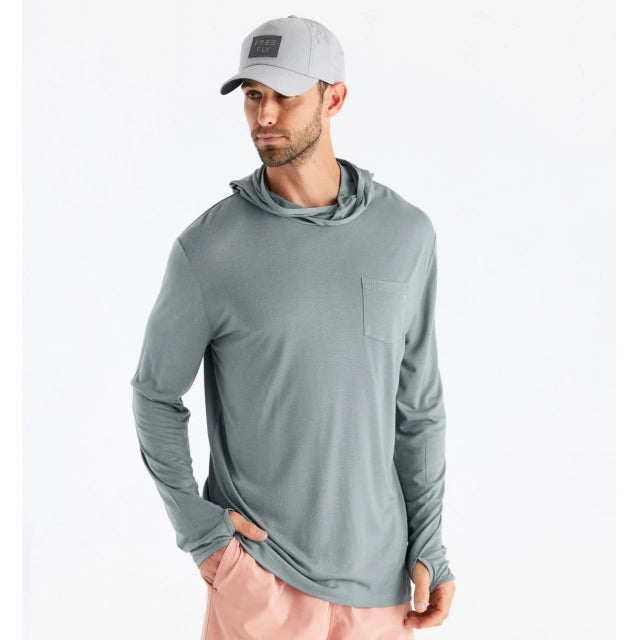 Free Fly Apparel Men&#39;s Bamboo Lightweight Hoodie 310 late / S