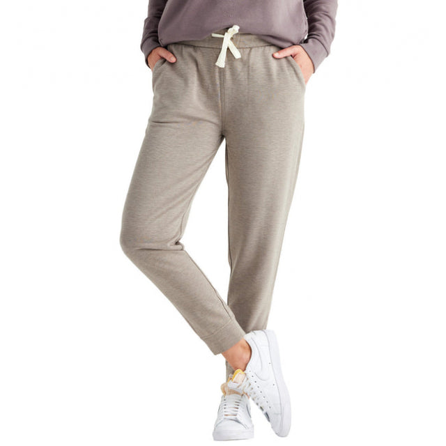 Free Fly Apparel Women&#39;s Bamboo Fleece Jogger 018 Heather Oat