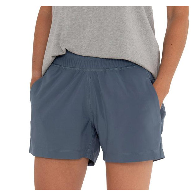 Free Fly Apparel Women&#39;s Pull-On Breeze Short 405 Blue Dusk II