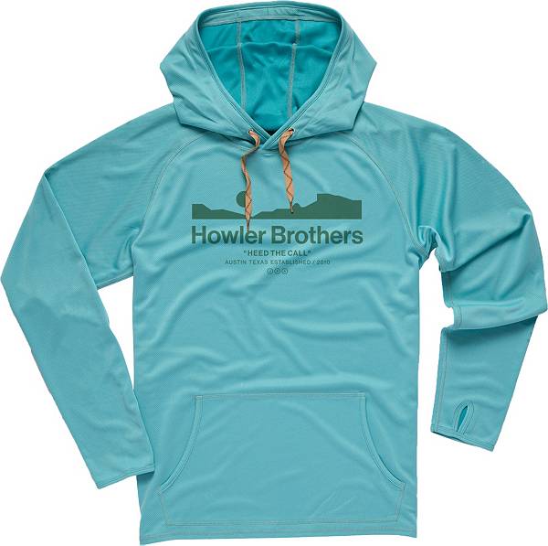 Howler Brothers Men&#39;s Loggerhead Hoodie NI Nile Blue / L