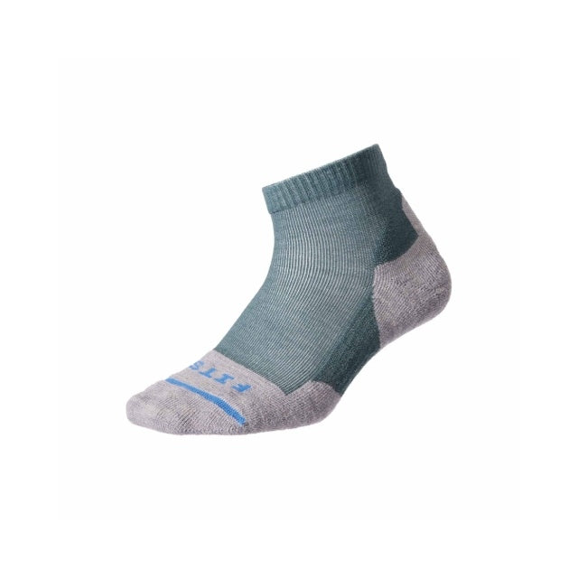 Fits Light Hiker Quarter Socks 310 Dark Forest