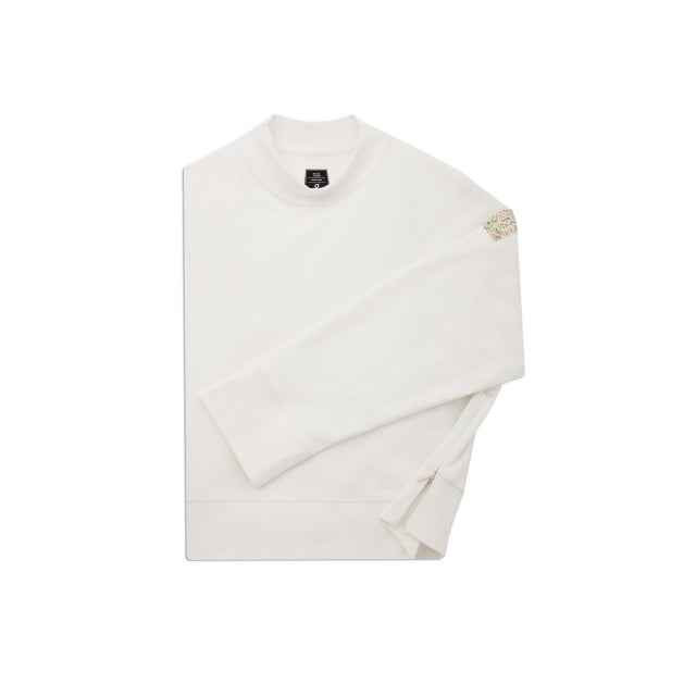 On Running Womens Crew Neck Undyed-White
