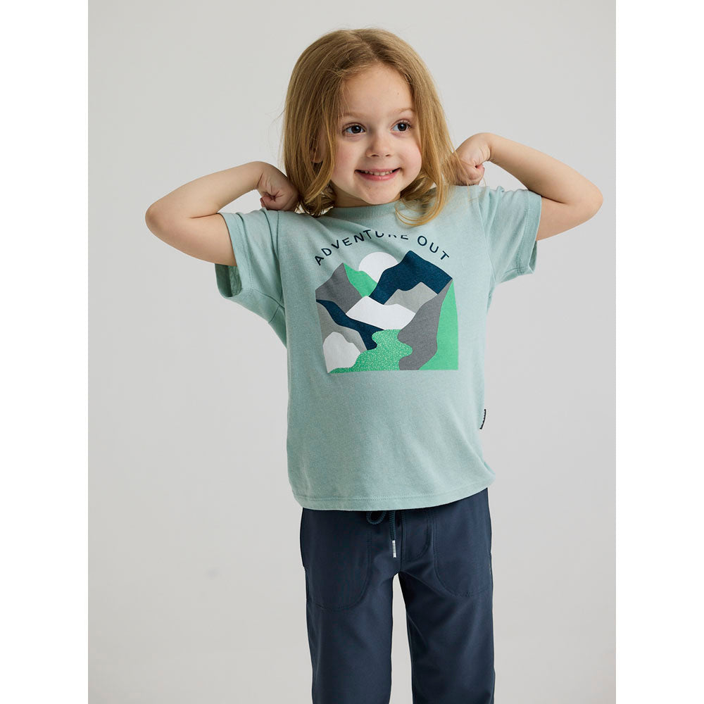 Free Fly Apparel Toddler Canyon Tee Heather Ocean Mist