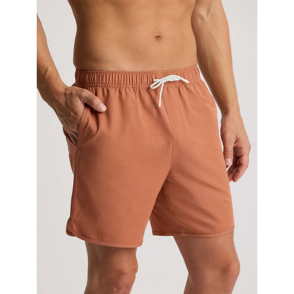 Free Fly Apparel Mens Reverb Short Redwood