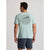Free Fly Apparel Mens Slow and Steady Pocket Tee Heather Ocean Mist