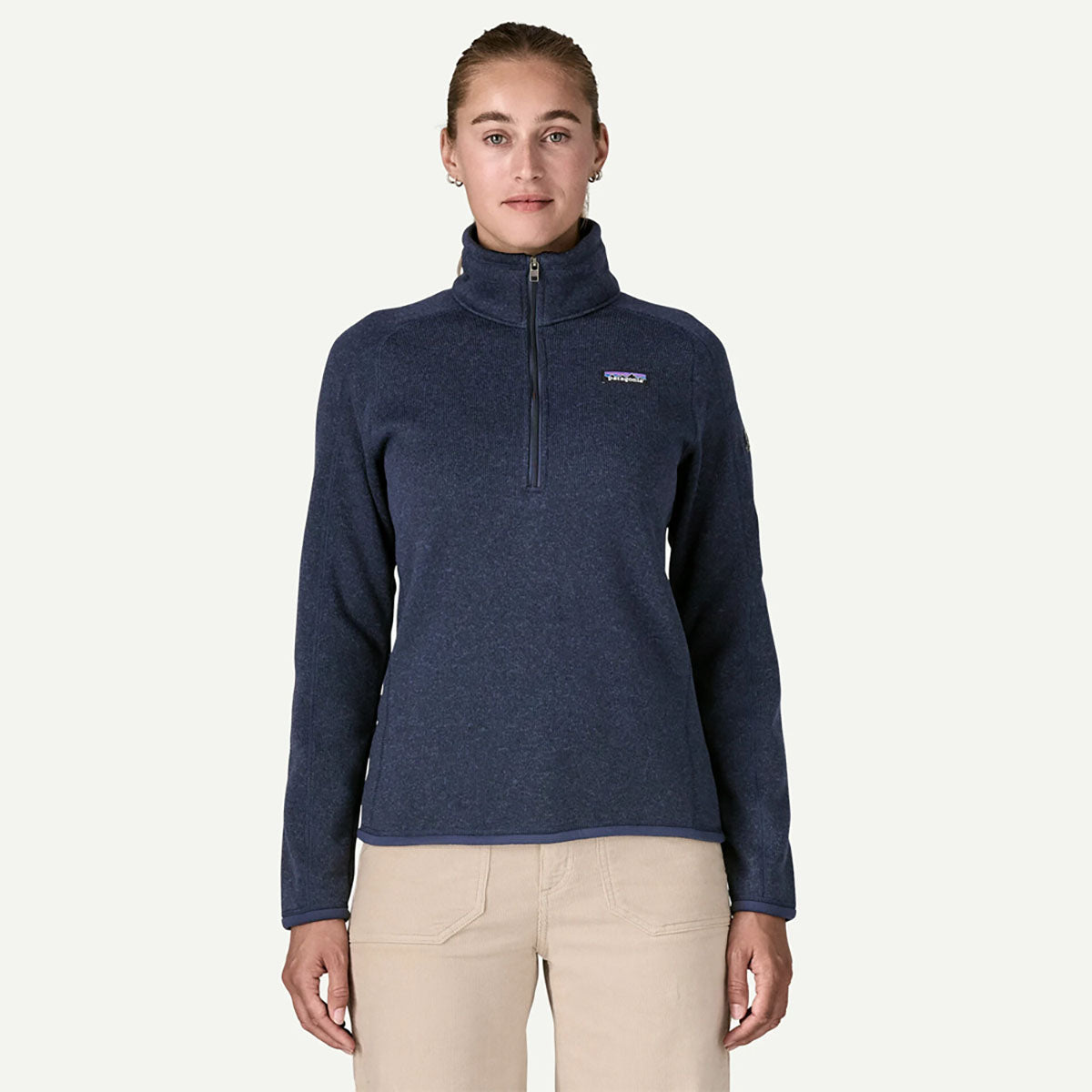 Patagonia Womens Better Sweater 1/4 Zip New Navy