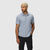 Outdoor Research Mens Astroman Short Sleeve Sun Shirt Galactic Plaid