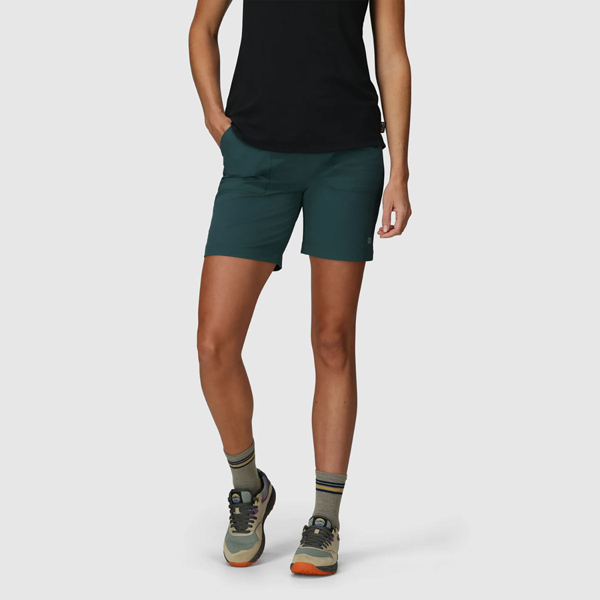 Outdoor Research Womens Ferrosi Shorts - 7 Inseam Douglas Fir