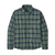 Patagonia Men's Long-Sleeved Cotton in Conversion Lightweight Fjord Flannel Shirt GTHE Graft: Hemlock Green