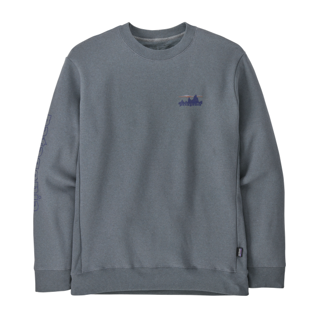 Patagonia Men&#39;s &#39;73 Skyline Uprisal Crew Sweatshirt PLGY Plume Grey