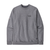 Patagonia Men's Fitz Roy Icon Uprisal Crew Sweatshirt GLH Gravel Heather