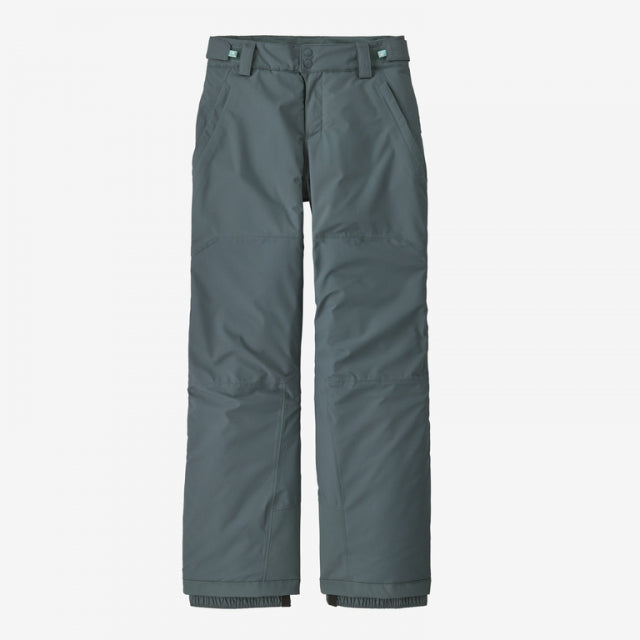 Patagonia Kids' Pulloverwder Town Pants NUVG Nouveau Green