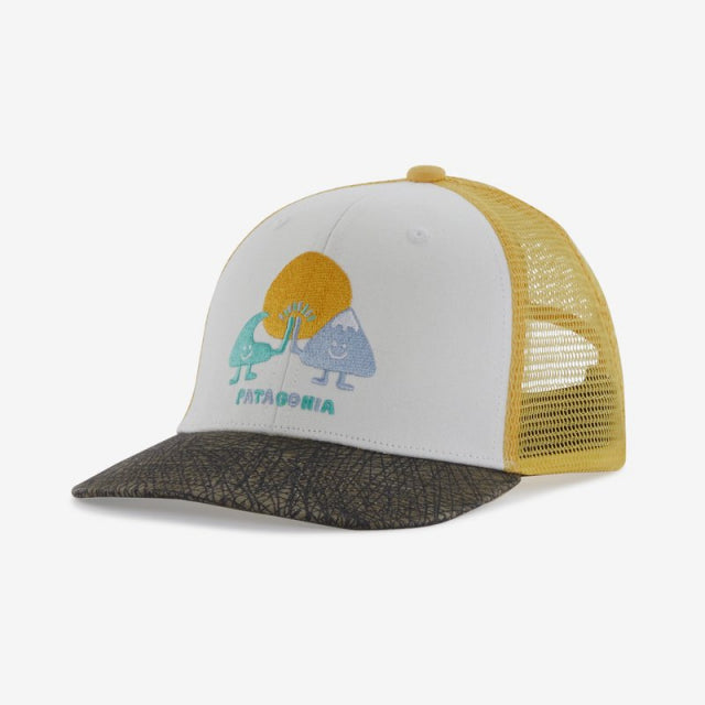 Patagonia Kids' Trucker Hat PEWH	Peak Pals: White