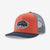 Patagonia Kids' Trucker Hat BGCO Back for Good Bison: Coho Coral