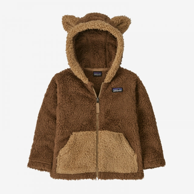 Patagonia Baby Furry Friends Hoody MEBN Moose Brown