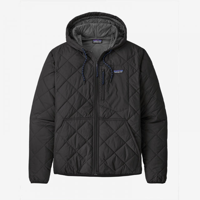 Patagonia Men&#39;s Diamond Quilted Bomber Hoody BLK Black