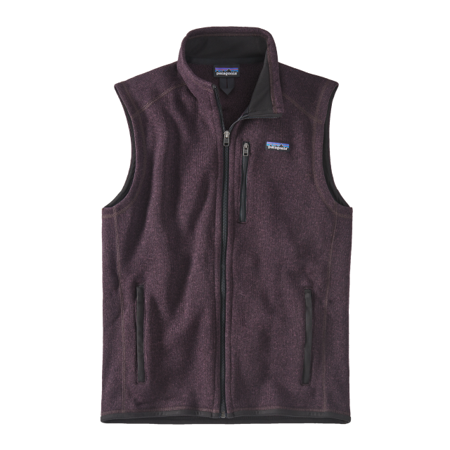 Patagonia Mens Better Sweater Vest Obsidian Plum