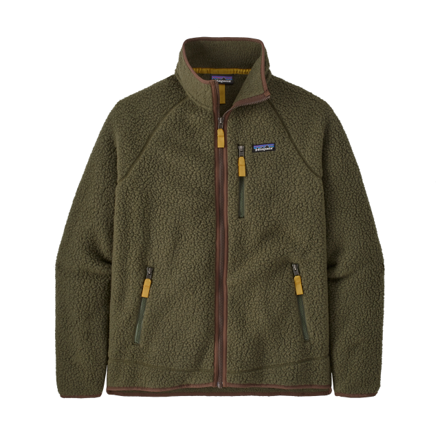 Patagonia Mens Retro Pile Jacket BSNG Basin Green