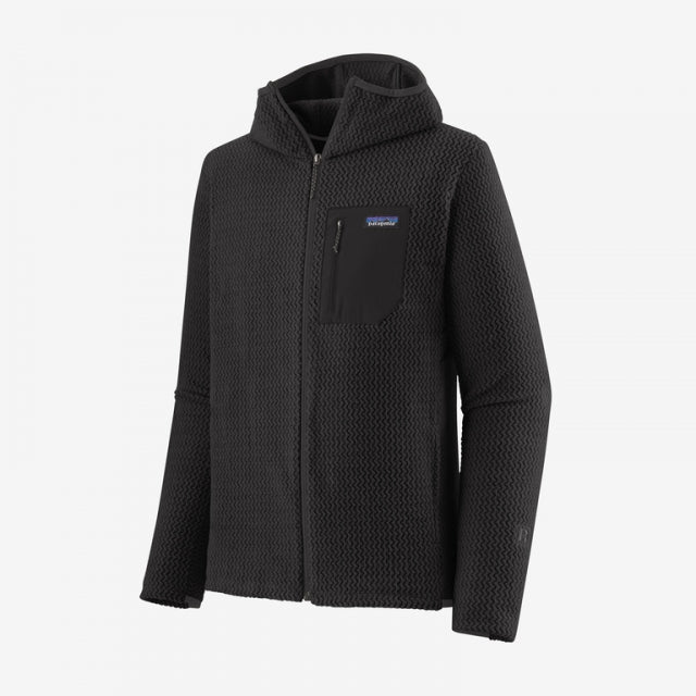 Patagonia Men&#39;s R1 Air Full-Zip Hoody BLK Black