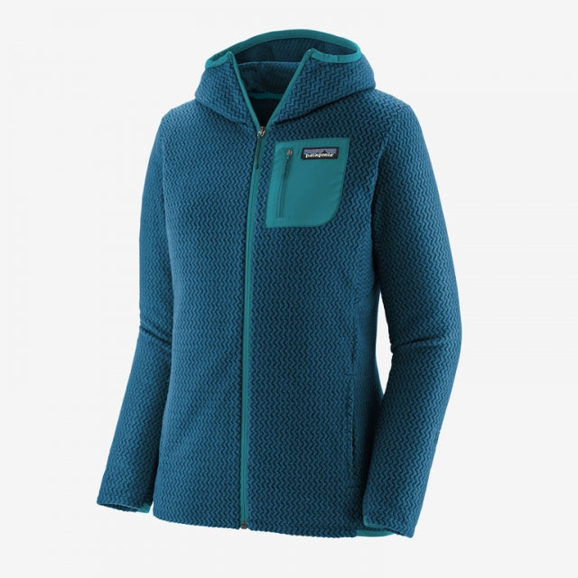 Patagonia Women&#39;s R1 Air Full-Zip Hoody Lagom Blue