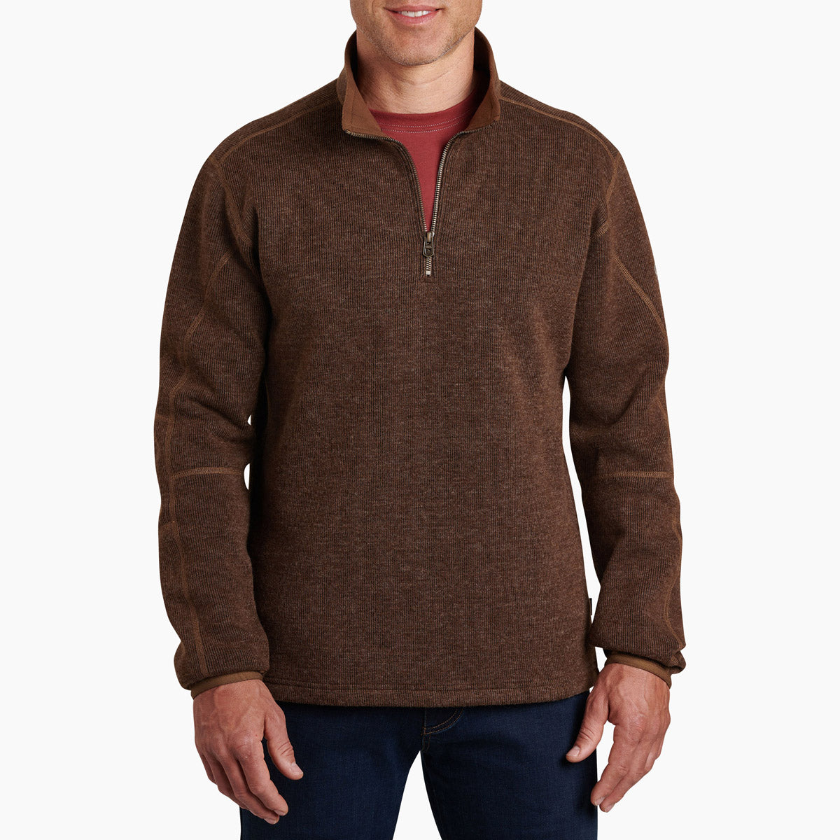 Kuhl Men's Thor 1/4 Zip Dark Khaki