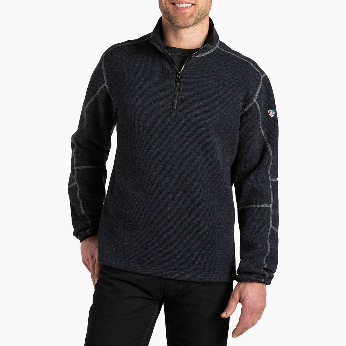 Kuhl Men's Thor 1/4 Zip Pirate Blue