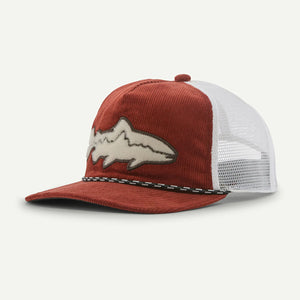 Patagonia Fly Catcher Hat Fitz Roy Trout: Rusty Red