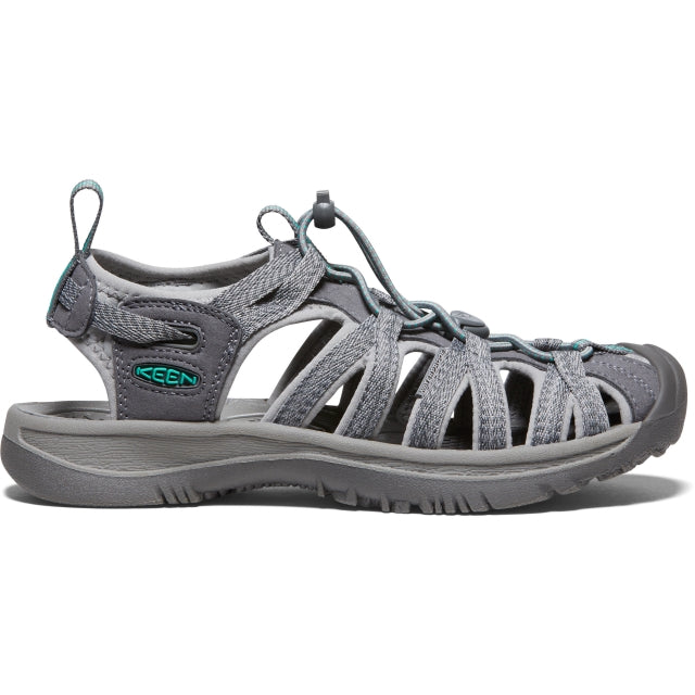 Keen W Whisper Medium Grey/Peacock Green