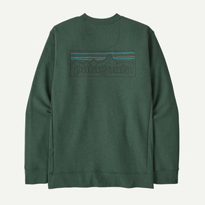Patagonia P-6 Logo Uprisal Crew Sweatshirt P-6 Outline: Canopy Green