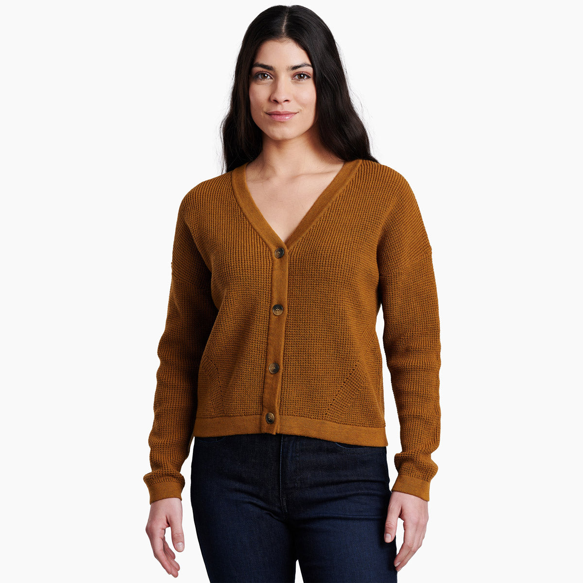 Kuhl Women&#39;s Brynn Cardigan Sweater Tuscan un / S