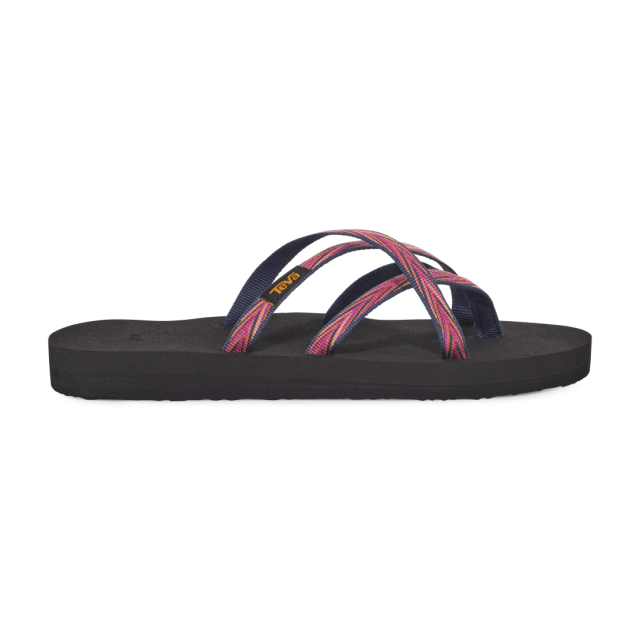 Teva Women&#39;s Olowahu PIRV Palms Indigo/Rose Violet