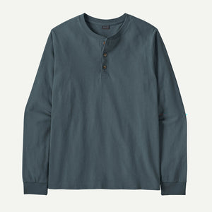 Men's Long-Sleeved Henley Shirt