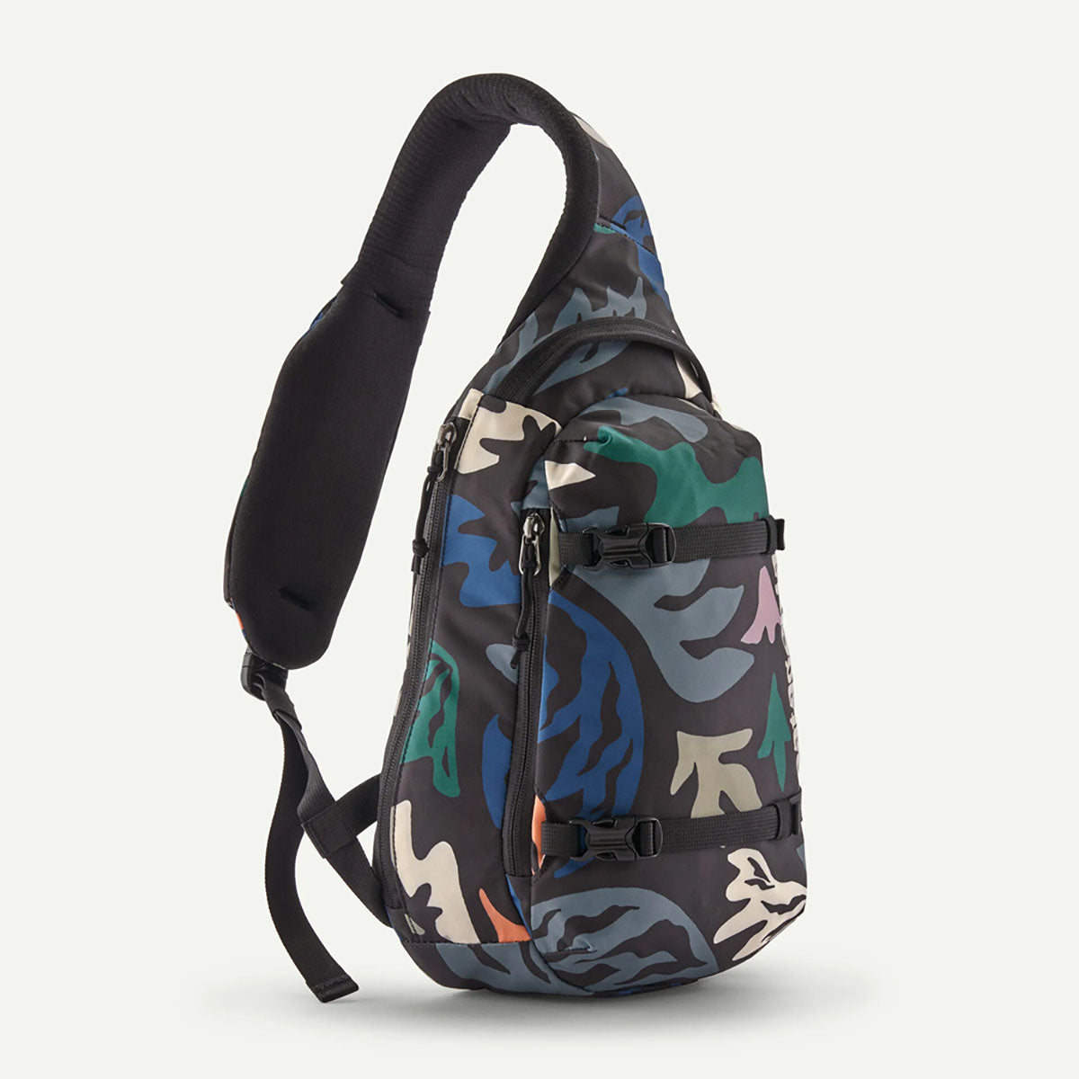Patagonia Atom Sling 8L Kaleido: Black
