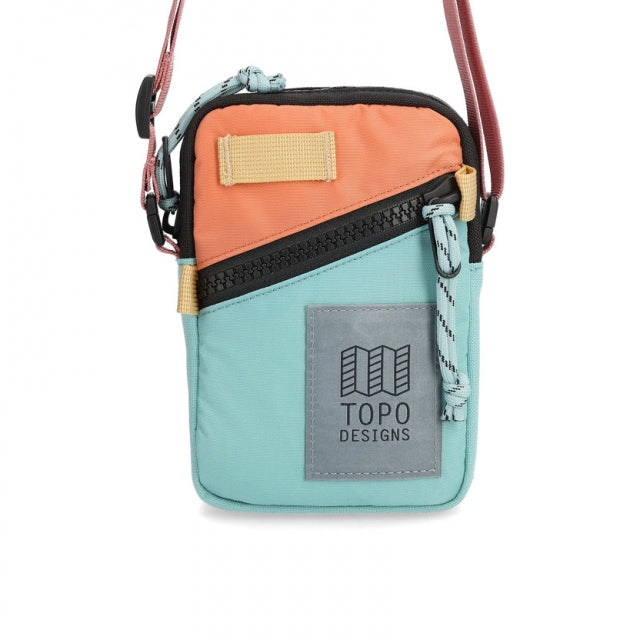 Topo Designs Mini Shoulder Bag RosGeoGr Rose/Geode Green