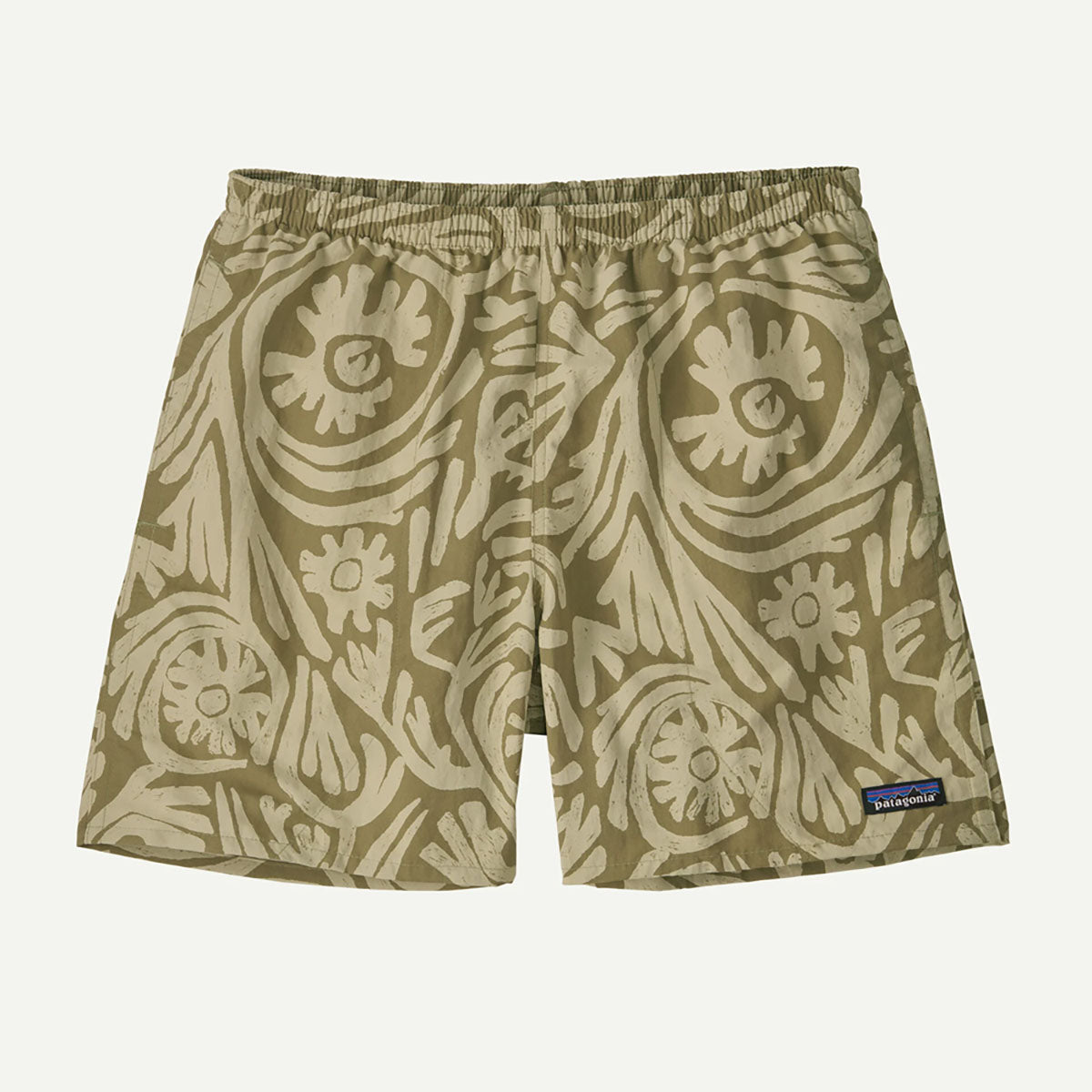 Patagonia Mens Baggies Shorts - 5 in. Earthen: Weathered Stone
