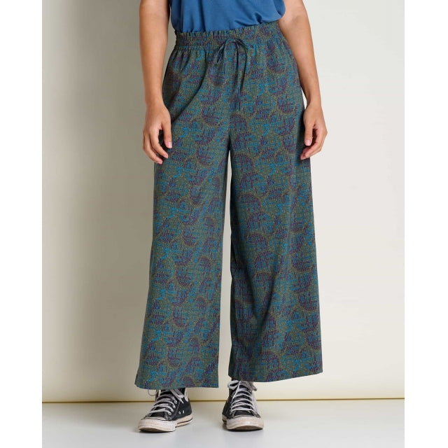 Toad&Co. W Sunkissed Wide Leg Pant II 487 Shasta Print