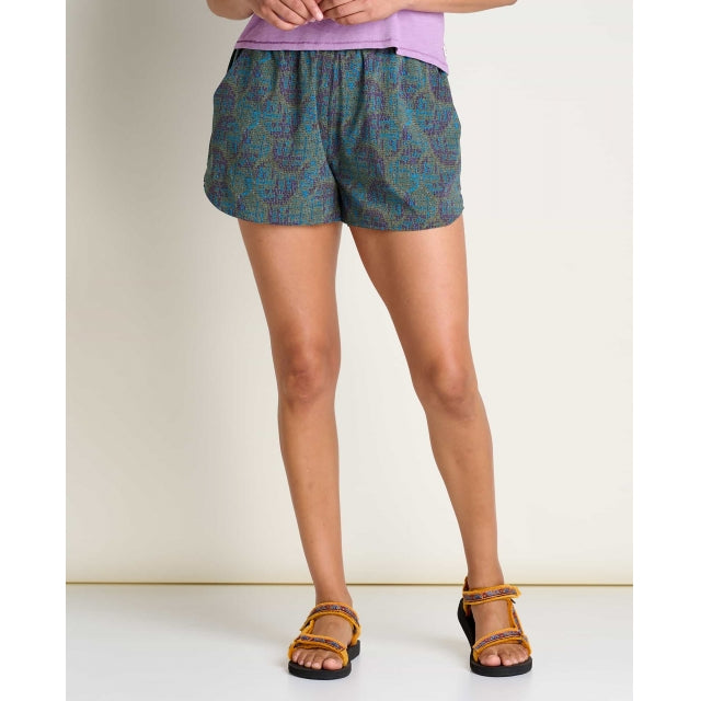 Toad&Co. W Sunkissed Pull-On Short II 487 hasta Print / S