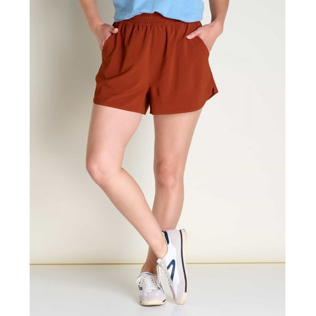 Toad&Co. W Sunkissed Pull-On Short II 607 Cinnamon Texture