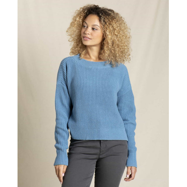 Toad&amp;Co. Womens Bianca II Sweater 431 Glacier