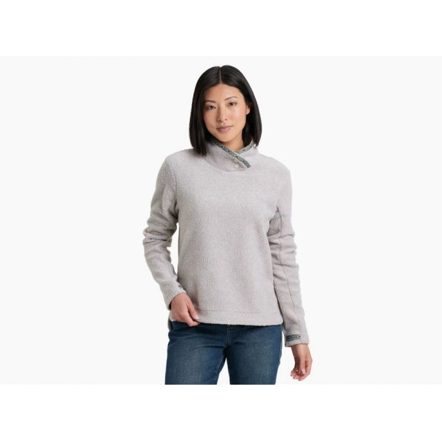 Kuhl W Hygge Snap Pullover NA Natural