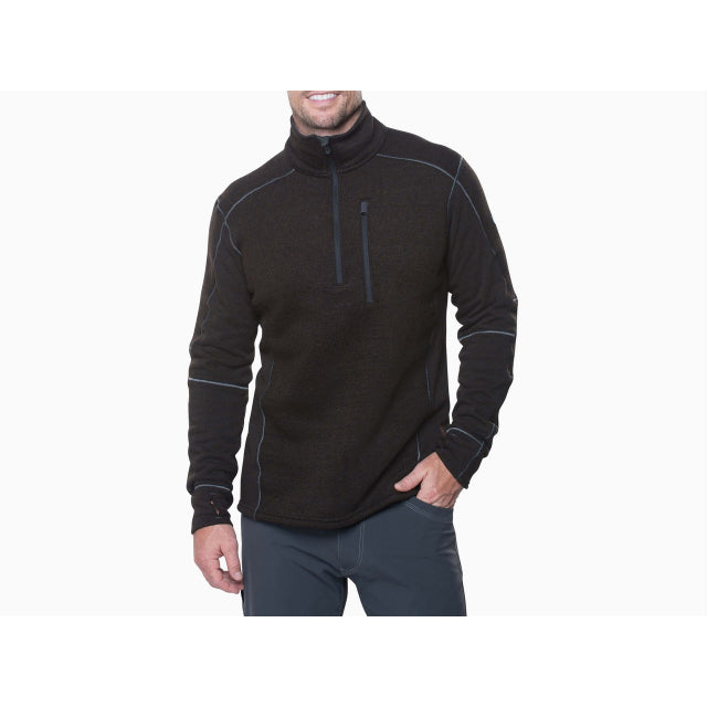 Kuhl Men&#39;s Interceptr 1/4 Zip CH Charcoal